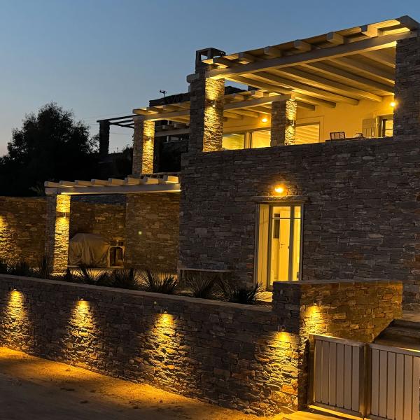 Villa Kouneli by night